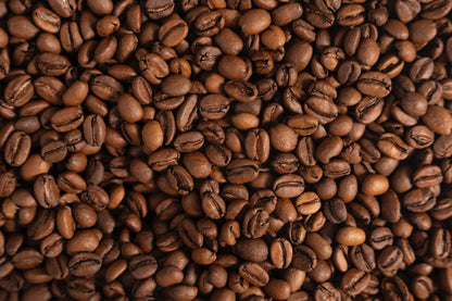 Whole roasted beans for Anomaly Coffee Blend No.1.
